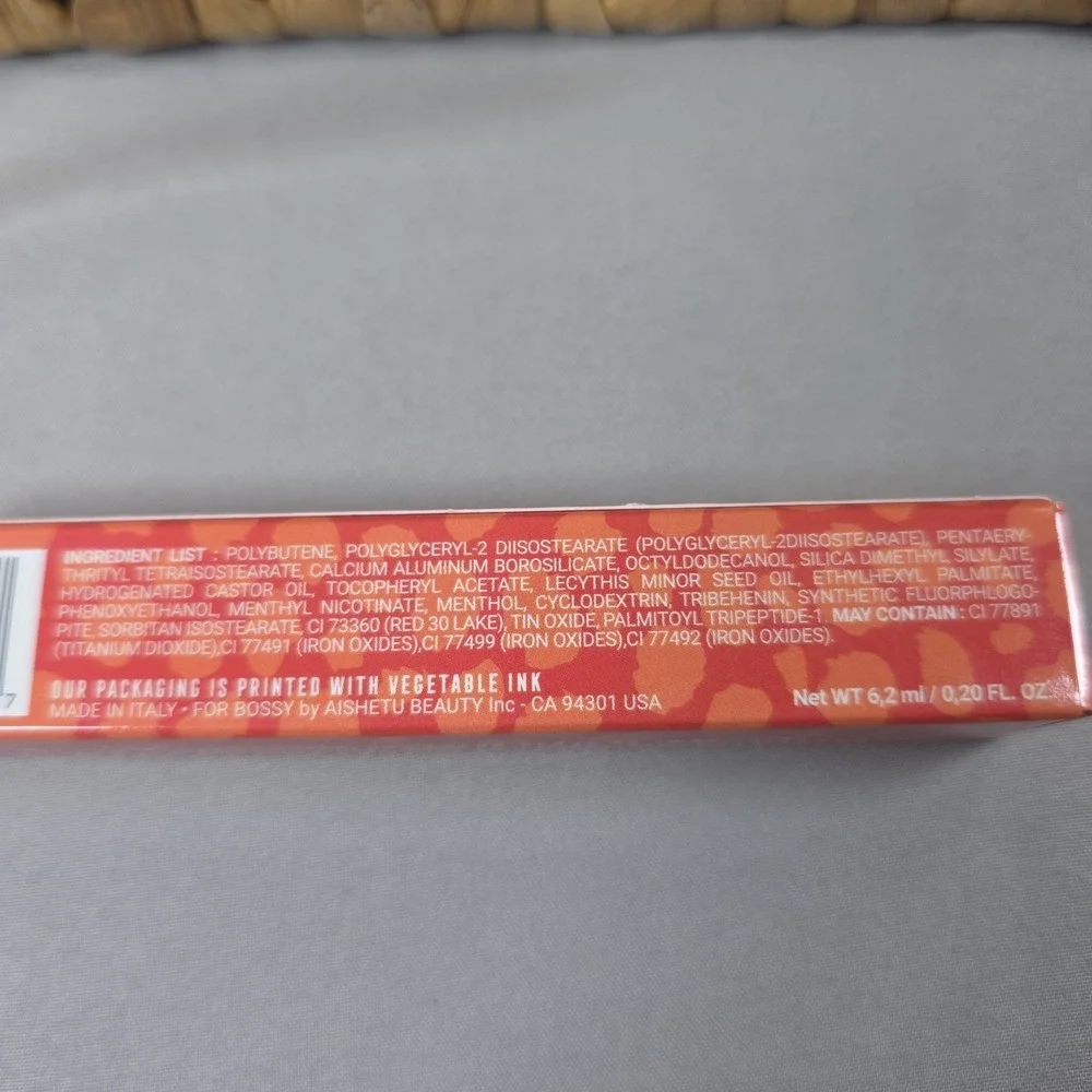Bossy Cosmetics Lip Gloss 0.20 Fl Oz Shade Empowered
